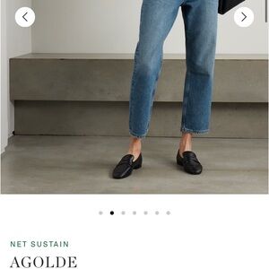 Agolde '90s Crop mid-rise straight-leg jeans